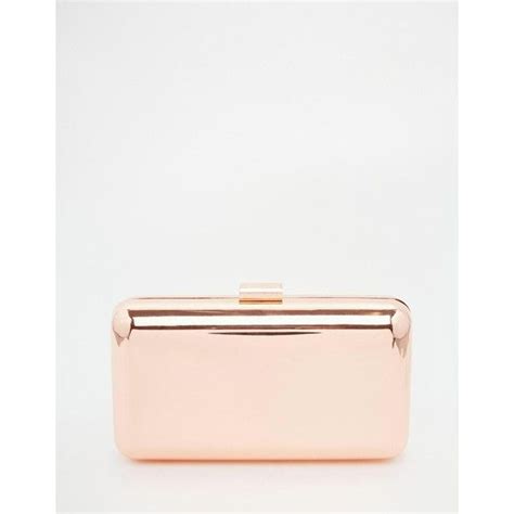 asos metallic box clutch|ladies small clutch bags.